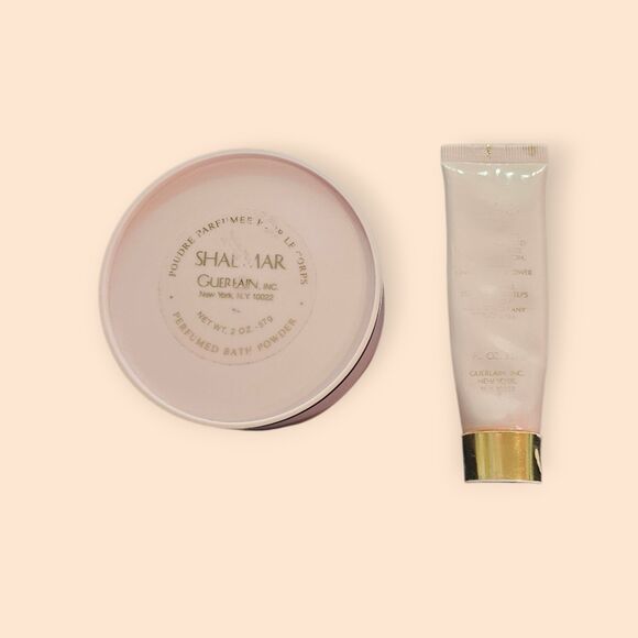 Vtg Shalimar bath powder - Picture 2 of 6